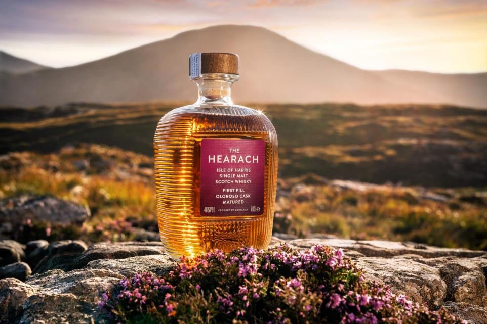 The Hearach Isle of Harris single malt scotch whisky