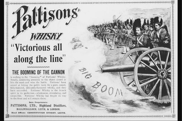 Pattisons' vintage advertisement 